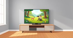 TV 109 cm en pouces : conversion, dimensions et guide d'achat complet (2025)