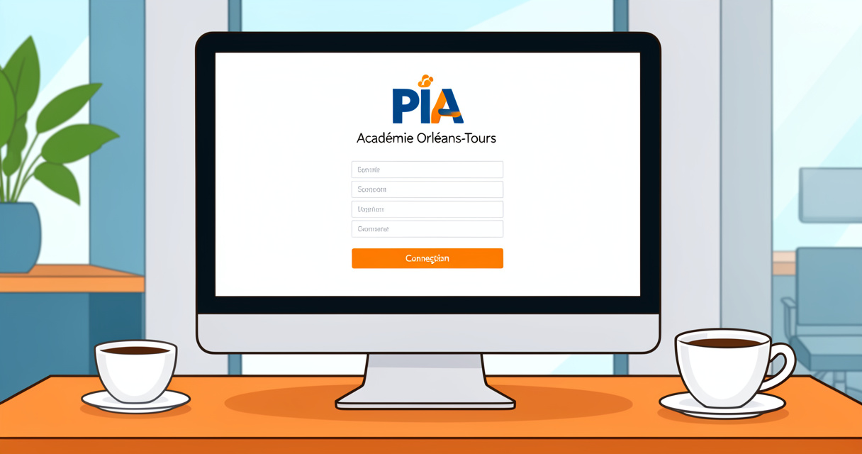 Connexion au portail PIA Orléans Tours pour accéder au webmail Convergence