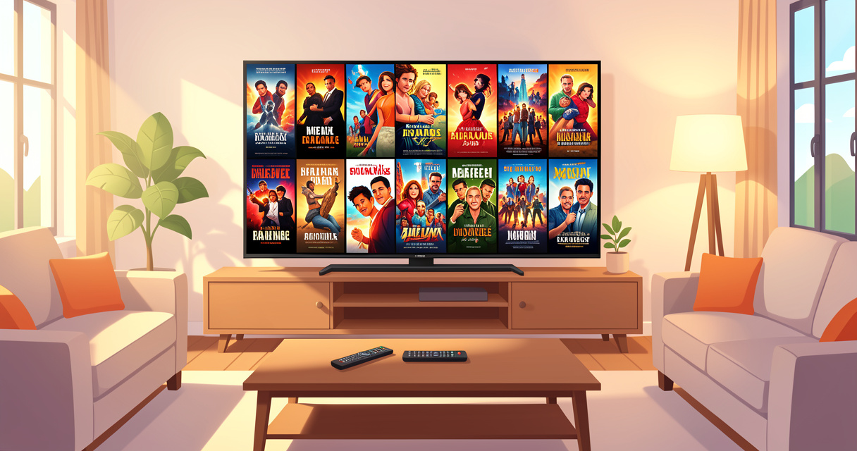 Movea streaming sur téléviseur avec un large catalogue de films