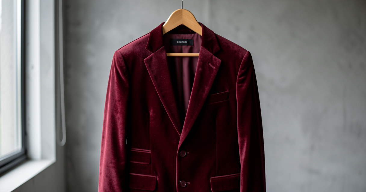 Costume bordeaux : le rouge qui monte en 2026